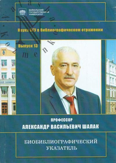 Профессор Александр Васильевич Шалак