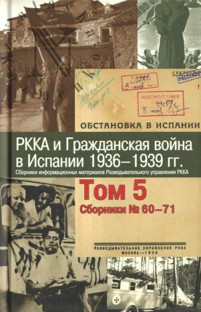 РККА и Гражданская война в Испании, 1936-1939 гг.